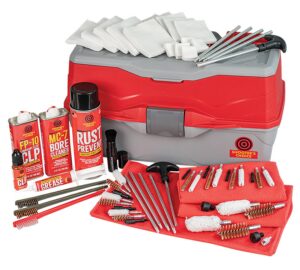 Shooters Choice 900MC Bullseye Box Cleaning Kit Multi-Caliber/12 Gauge Firearm Type Universal Nylon/Bronze/Stainless Steel Bristle