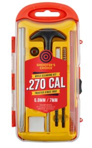 Shooters Choice 270 Cal Rifle Gun Rod Cleaning Kit ( 6 per Case )