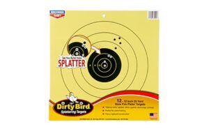 Birchwood Casey Dirty Bird 12" 25 Yard Slow Fire Pistol 12 Pack