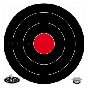Birchwood Casey 35181 Dirty Bird Bullseye Tagboard Target 17.25" 100 per Pkg