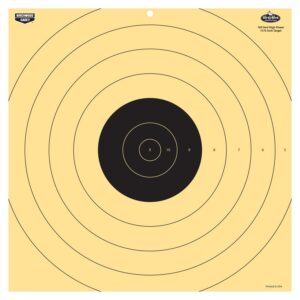 Birchwood Casey 35186 Dirty Bird 17.25" Bullseye Tagboard Hanging 100 Yds Rifle Black/White 5 Pack