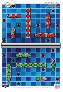 Birchwood Casey 35560 Pregame Self-Adhesive Paper Universal Blue Battle at Sea 8 per Pkg