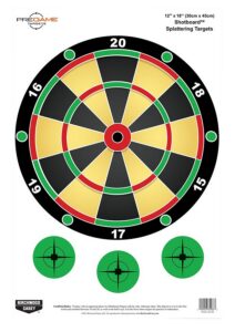 Birchwood Casey 35562 Pregame Shotboard Hanging Paper All Firearms 12" X 18" Impact Enhancement Splatter 8 Targets