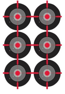 Birchwood Casey 35703 Dirty Bird Bullseye Tagboard Target 12" X 18" 100 per Pkg