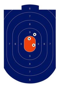 Birchwood Casey 35714 Dirty Bird Silhouette Target Silhouette Tagboard Target 12" X 18" 100 per Pkg