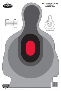 Birchwood Casey 35727 Dirty Bird Silhouette Tagboard Target 12" X 18" 8 per Pkg