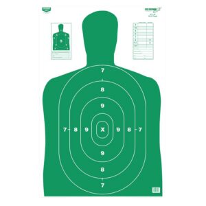 Birchwood Casey 37015 EZE-Scorer Silhouette Paper Hanging 23" X 35" Green 5 Pack