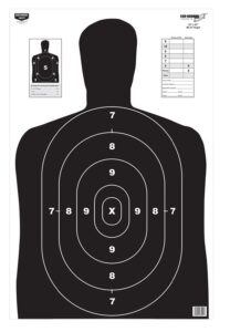 Birchwood Casey 37021 EZE-Scorer BC-27 Silhouette Paper Target 23" X 35" 100 per Pack