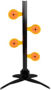 Birchwood Casey 47421 World of Targets Dueling Tree 3.50" Rimfire Pistol/Rifle Orange/Yellow Steel Circle with Crosshair & Diamond