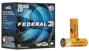 Federal TG209 Top Gun 20Gauge 2.75" 7/8oz 9Shot 25 per Box/10 Case
