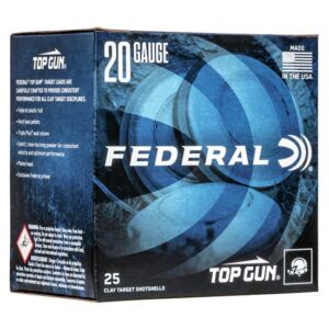 Federal TG208 Top Gun 20Gauge 2.75" 7/8oz 8Shot 25 per Box/10 Case