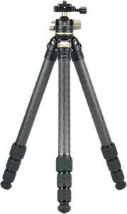Leupold 180379 Pro Guide Tripod Kit Tripod 6.70-67" High Black Carbon Fiber