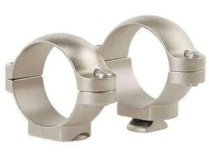Leupold Rings Standard 1 Low Silver