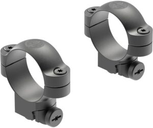 Leupold 51041 Ringmounts Scope Ring Set Matte Black Steel, 30mm Tube Medium Dovetail Fits Ruger M77