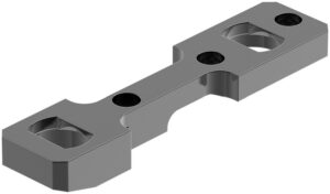 Leupold 53552 Dual Dovetail Base Black Gloss Ruger Blackhawk