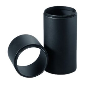 Leupold 56187 Pro Gear Alumina Black Aluminum 40mm Objective 2.50" Long Screw on