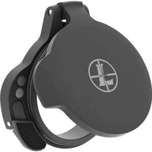Leupold 59060 Alumina Scope Cover Matte Black Aluminum Screw on Mount Flip Open