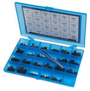 Lyman Pachmayr 03054 Master Gunsmith Screw Kit Blue Universal 277 Pieces