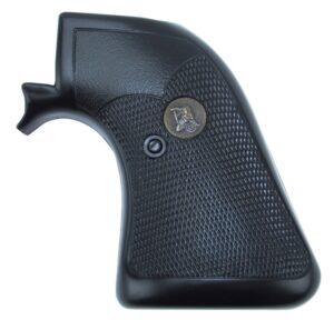 Pachmayr 03137 Presentation Grip Checkered Black Rubber for Ruger Blackhawk (New Model)