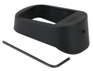 Lyman Pachmayr 03850 Mag Sleeve Compatible with Glock 17/22/31 Magazines to Fit Glock 19/23/32 Models, Black Polymer