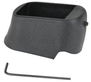 Lyman Pachmayr 03853 Mag Sleeve Compatible with Glock 20/21 Magazines to Fit Glock 29/30 Models, Black Polymer
