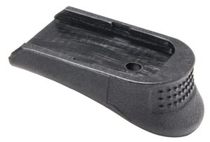 Pachmayr 03894 Grip Extender Extended Compatible with Glock 17/18/19/22/23/24/25/31/32/34/35/37, Black Polymer 2 per Pack