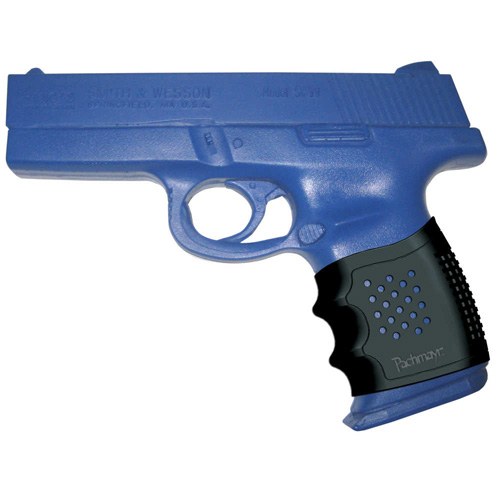 Pachmayr 05166 Tactical Grip Glove Made of Rubber with Black Finish & Finger Grooves for S&W Sigma, Walther P99 & Taurus 24/7 - Image 3