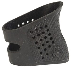 Lyman Pachmayr 05175 Tactical Grip Glove Compatible with Glock Sub-Compact, Soft with Finger Grooves, Black Rubber