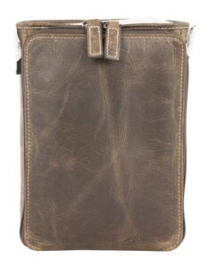 Gtm GTM-CZY/11 Brown Large Essentials Crossbdy-Buff