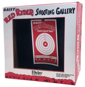 Winchester Daisy 993164-302 Red Ryder Shooting Gallery Hanging Paper Airgun Red/White