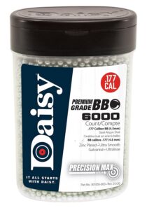 Winchester Daisy 980060444 PrecisionMax Premium 177 Zinc-Plated Steel 6000/Bottle