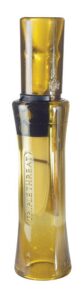 Duck Commander DC2011 Triple Threat Open Call Triple Reed Mallard Hen Sounds Attracts Ducks Yellow Polycarbonate