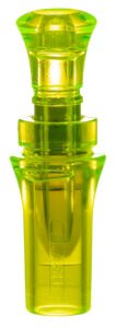 Duck Commander DCFLASH Flash Open Call Double Reed Mallard Hen Sounds Attracts Ducks Yellow Acrylic