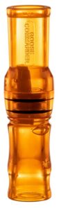 Duck Commander DCSPECK2 Goose Commander Open Call Single Reed Specklebelly Sounds Attracts Ducks Orange Polycarbonate