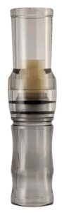 Duck Commander DCCANG Goose Commander Open Call Single Reed Canada Goose Sounds Attracts Geese Clear Polycarbonate