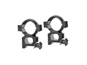 Traditions Aluminum Scope Rings Weaver 1 In. Quick Peep Matte Black