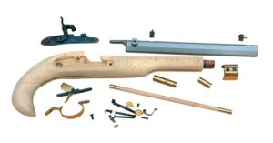 Traditions Kentucky Percussion Pistol Kit Hbp 50 Cal 10 in White Barrel ( 5 per Case )