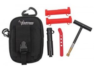 Traditions Field Shooter's Kit with Belt Pouch 50CAL