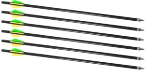Traditions Crackshot Firebolt 2216 Arrows 16 in Aluminum 6 Pack Tips Not Included( 6 per Case )