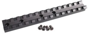 Traditions Muzzelloading 1-PC Picatinny Base Fits All Break-Open/Pa Pellet/Shedhorn Black ( 6 per Case )