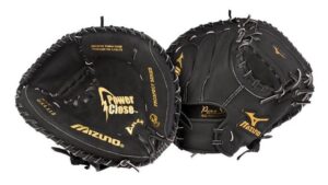 Mizuno Prospect Series Youth Baseball Catcher's Mitt, 31.5", RH, Black