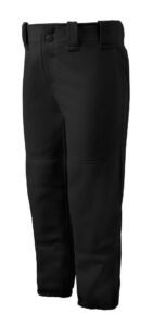 Mizuno GIRLS BELTED SOFTBALL PANT BLACK L