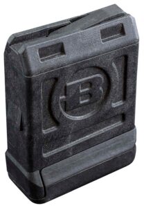 Bergara Rifles BA0028 BMR 5-Round 17 HMR 22 Mag Single Stack Black Polymer