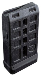 Bergara Rifles BA0029 BMR 10-Round 17 HMR 22 Mag Single Stack for BMR 22 WMR for BMR 17 HMR Black Polymer