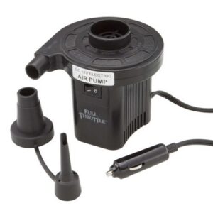 Compact 12V Air Pump Black