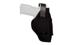 Uncle Mike's Sidekick Holster Kodra Black Size 15 Ambidextrous with Magazine Pouch Clam