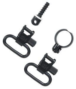 Uncle Mike's 13412 Super Swivel Quick Detach 115 RF Blued 1" Loop for Most 22 Cal Tube Diameter & .430-.455" Rifles (Except Winchester 94/22M US)