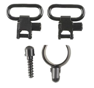 Uncle Mike's 15932 Magnum Band Swivel Set Made of Steel with Blued Finish, 1" Loop Size, Quick Detach 115 SG-2 Style for Most 12 Gauge Shotguns