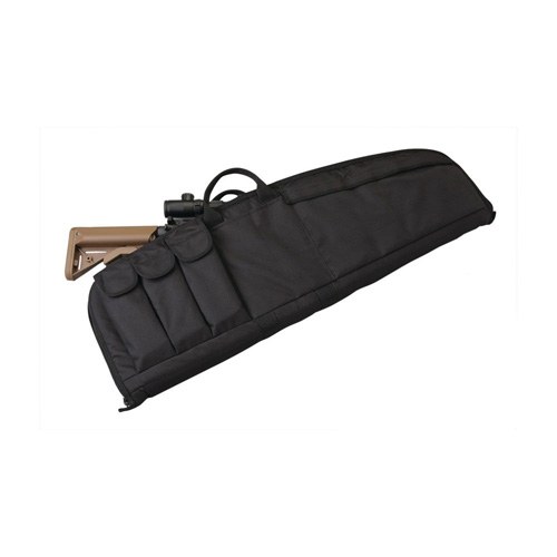 Uncle Mike's Mike's Medium Rifle Case Gun Case Soft 33" Tactical Black - Image 3