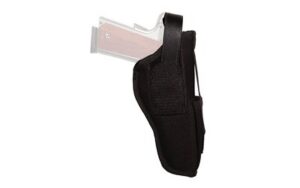 Uncle Mike's 70050 Sidekick Hip Holster IWB/OWB Size 05 Black Laminate Belt Clip Fits Large Semi-Auto Fits 4.50-5" Barrel Ambidextrous